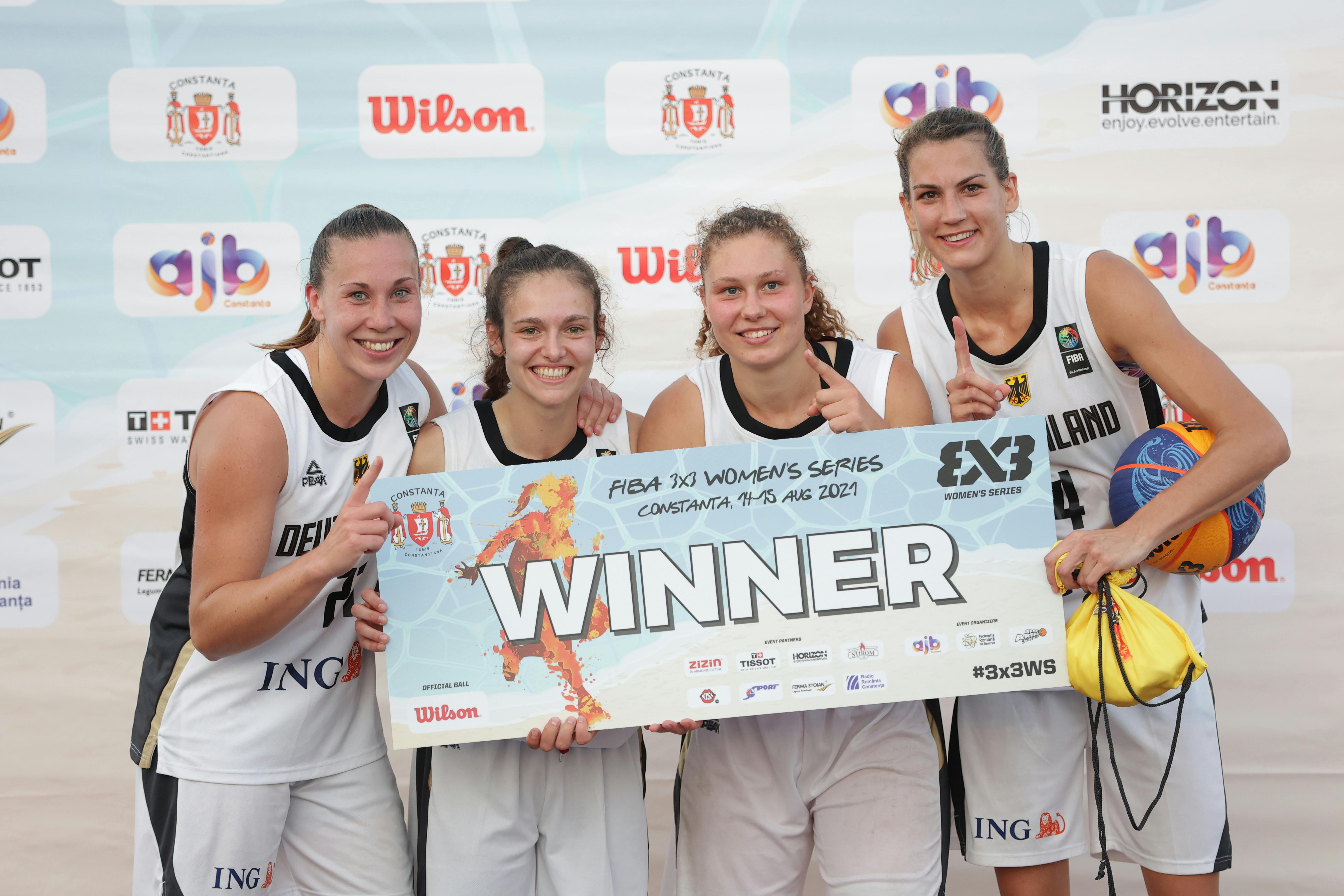 Germany get victory number one on FIBA 3x3 Women’s Series in Constanta