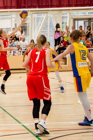5 Alexia Rol (ROU) - Romania v Switzerland, 2016 FIBA 3x3 European Championships Qualifiers Andorra - Women, Semi final, 26 June 2016