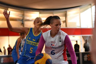 6 KateřIna ZaváZalová (UKR) - Ukraine v Czech Republic, 2016 FIBA 3x3 European Championships Qualifier Netherlands - Women, Final, 2 July 2016