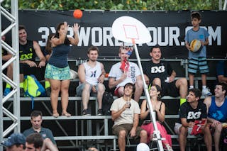 Entertainment, fans, FIBA 3x3 World Tour Rio de Janeiro 2014, Day 2, 28. September.