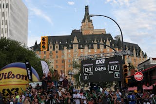 Saskatoon vs Hamilton at FIBA 3x3 Saskatoon 2017