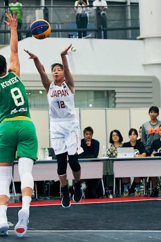 8 Alice Kunek (AUS) - 12 Naho Miyoshi (JPN) - Game1_Pool B_Japan vs Australia
