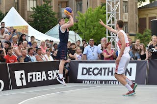 Poland v USA, 2015 FIBA 3x3 U18 World Championships - Men, Last 16, 6 June 2015