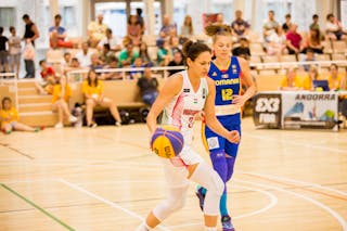 3 Petra Szabo (HUN) - Hungary v Romania, 2016 FIBA 3x3 European Championships Qualifiers Andorra - Women, Final, 26 June 2016