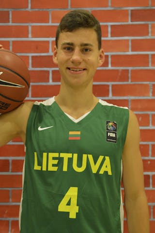 Justas Vazalis. Team Lithuania. 2013 FIBA 3x3 U18 World Championships.