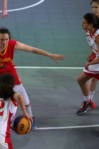 3 Naira Cáceres Martell (ESP) - Egypt v Spain, 2016 FIBA 3x3 U18 World Championships - Women, Pool, 1 June 2016