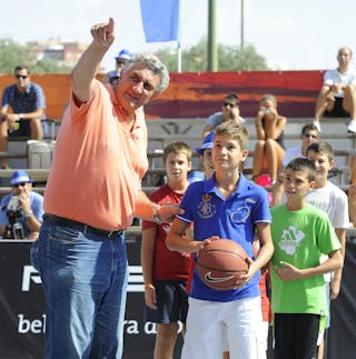 Day 2 of the 2012 FIBA 3x3 World Tour Madrid Masters. 08 September 2012.