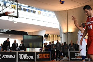 11 Dusan Domovic Bulut (SRB) - Serbia v Turkey, 2016 FIBA 3x3 European Championships Qualifier Netherlands - Men, Pool, 1 July 2016
