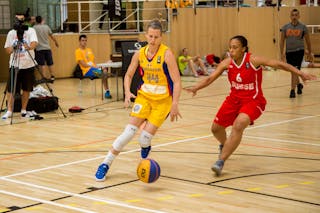 44 Gabriela Marginean (ROU) - Romania v Switzerland, 2016 FIBA 3x3 European Championships Qualifiers Andorra - Women, Semi final, 26 June 2016
