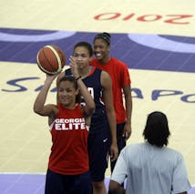 Skills competition, Day 4 of the FIBA Basketball 3 on 3, during the Singapore 2010 Youth Olympic Games. 18/08/2010