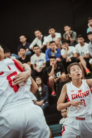7 Fan Yang (CHN) - China v Romania, 2016 FIBA 3x3 World Championships - Women, Pool, 12 October 2016