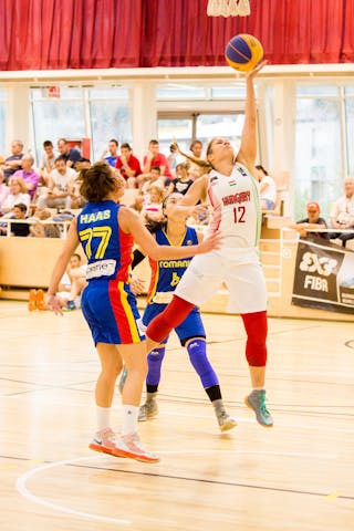 12 NóRa RujáK (HUN) - Hungary v Romania, 2016 FIBA 3x3 European Championships Qualifiers Andorra - Women, Final, 26 June 2016