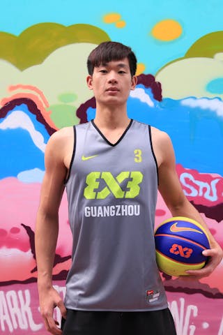 #3 Qiujie Chen, Team Guangzhou, FIBA 3x3 World Tour Beijing 2014, 2-3 August.