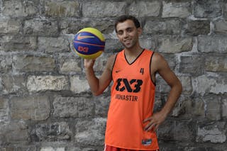 #4 Antar Moeman, Team Monastir, FIBA 3x3 World Tour Lausanne 2014, 29-30 August.