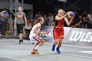 15 Alice Bremer (BEL) - Russia v Belgium, 2016 FIBA 3x3 U18 European Championships - Women, Pool, 9 September 2016