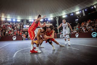 USA v Spain, 2016 FIBA 3x3 World Championships - Women, 3rd place, 15 October 2016