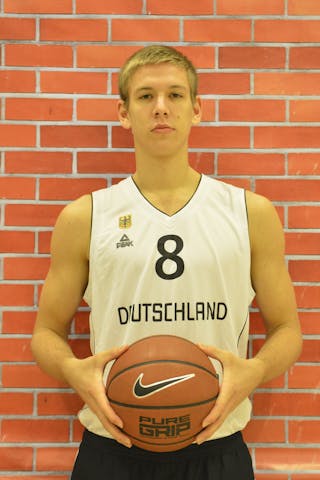 Sebastian Heck. Team Germany. 2013 FIBA 3x3 U18 World Championships.