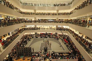 Court view, panorama, 2014. World Tour Manila, 3x3game, 20. July.