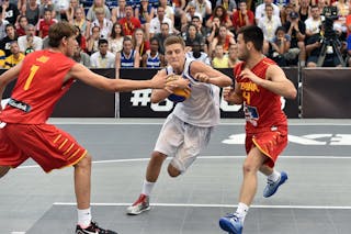 Spain v France, 2015 FIBA 3x3 U18 World Championships - Men, 3rd place, 7 June 2015