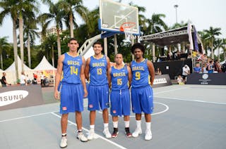 Team Brazil. 2013 FIBA 3x3 U18 World Championships.