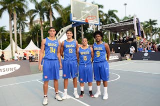 Team Brazil. 2013 FIBA 3x3 U18 World Championships.