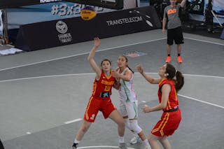 Hungary v Spain, 2016 FIBA 3x3 U18 World Championships - Women, Last 8, 5 June 2016