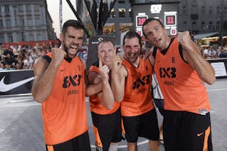 6 Jure EržEn (SLO) - 5 Mensud Julević (SLO) - 4 Jaka Hladnik (SLO) - 3 Boris Jersin (SLO) - Kranj v Kolobrzeg, 2015 WT Prague, Final, 9 August 2015