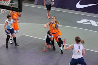 Kazakhstan v Netherlands, 2016 FIBA 3x3 U18 World Championships - Women, Pool, 2 June 2016