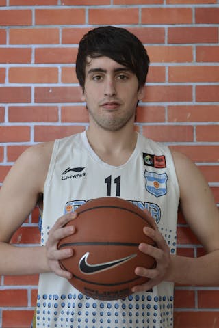 Lucas Gargallo. Team Argentina. 2013 FIBA 3x3 U18 World Championships.