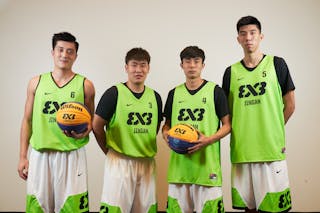 4 Zhiyang Zhang (CHN) - 6 Yiming Liu (CHN) - 5 Shiqian Huang (CHN) - 3 Xuelun Zhao (CHN)