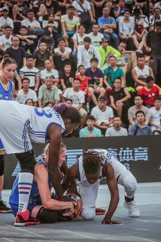 France v Ukraine, 2016 FIBA 3x3 World Championships - Women, Last 8, 15 October 2016