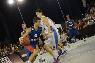 #6 Charly Pontens. Team France vs Team Argentina.  2013 FIBA 3x3 U18 World Championships. 3x3 Game.