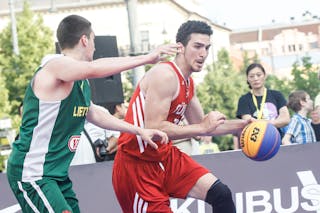 Lithuania v Turkey, 2015 FIBA 3x3 U18 World Championships - Men, Last 16, 6 June 2015