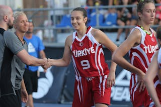 9 Egesu Kurtyemez (TUR) - Fiba U18 Europe Cup Qualifier Bari Game 12: Slovenia vs Turkey 6-21
