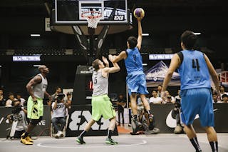 #7 Iwashita Tatsuro, Team Kobe, FIBA 3x3 World Tour Final Tokyo 2014, 11-12 October.