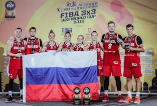 FIBA 3x3 U23 World Cup 2018 winners