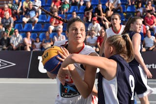 13 Laia Solé (ESP) - Spain v Czech Republic, 2016 FIBA 3x3 U18 European Championships - Women, Pool, 10 September 2016