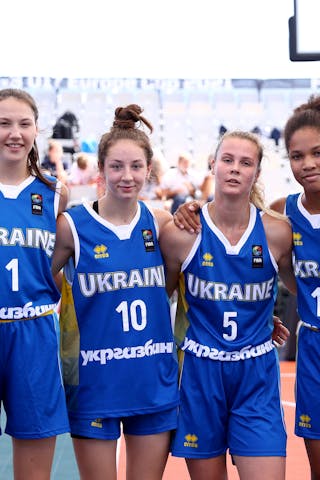 14 Kateryna Dike (UKR) - 10 Karyna Panchuk (UKR) - 5 Oleksandra Semenchuk (UKR) - 1 Anastasiia Venzhyk (UKR)