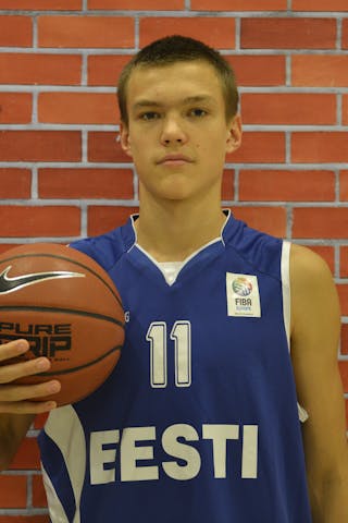 Maik-Kalev Kotsar. Team Estonia. 2013 FIBA 3x3 U18 World Championships.