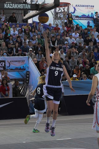 9 Terezie Frgalová (CZE) - Spain v Czech Republic, 2016 FIBA 3x3 U18 World Championships - Women, 3rd place, 5 June 2016