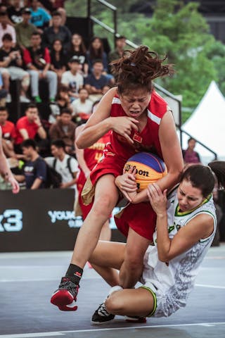 Cook Islands v China, 2016 FIBA 3x3 World Championships - Women, Pool, 12 October 2016