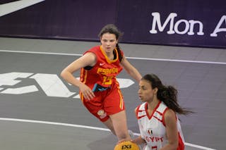 13 Laia Solé (ESP) - Egypt v Spain, 2016 FIBA 3x3 U18 World Championships - Women, Pool, 1 June 2016