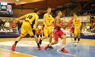 6 Gáspár Kerpel-fronius (HUN) - Hungary v Belgium, 2016 FIBA 3x3 U18 European Championships Qualifiers Hungary - Men, Semi final, 17 July 2016