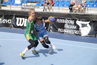 8 Júlia Marquez Tomas (AND) - Fiba U18 Europe Cup Qualifier Bari game 3: Andorra vs Lithuania 7-14