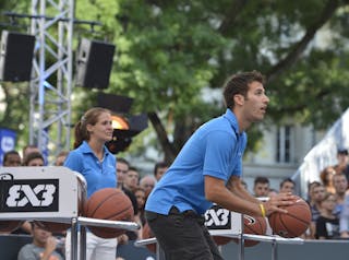 Samsung shoot contest 2013 FIBA 3x3 World Tour Masters in Lausanne