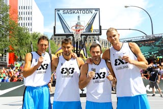 Entertainment, booths and outside of game action from the FIBA 3x3 World Tour Saskatoon 2017