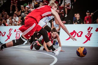 Ukraine v Poland, 2016 FIBA 3x3 World Championships - Women, Pool, 14 October 2016