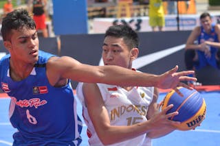 Indonesia v Puerto Rico, 2015 FIBA 3x3 U18 World Championships - Men, Pool, 6 June 2015