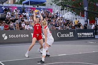 FIBA 3x3, World Tour 2021, MTL, CAN, Esplanade de la Place des Arts. WS QF 2- Poland vs. Austria