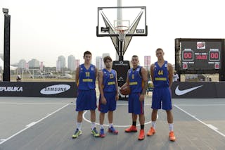 Team Romania. 2013 FIBA 3x3 U18 World Championships.